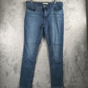 Levi's size 33 Women's 311 Shaping Skinny Denim Jeans Medium wash